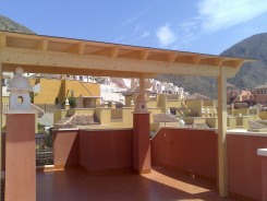 Pergola on sundeck - perfect for yoga